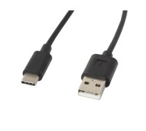 Lanberg CA-USBO-10CC-0018-BK USB cable 1.8 m USB 2.0 USB A USB C Black