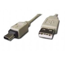 Gembird CC-USB2-AM5P-6 USB cable 1.8 m USB 2.0 USB A Mini-USB B White