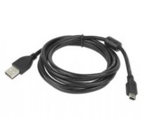 Gembird 1.8m USB 2.0 A/mini-USB USB cable USB A Mini-USB B Black