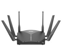 D-Link DIR-3060 wireless router Gigabit Ethernet Tri-band (2.4 GHz / 5 GHz / 5 GHz) 4G Black