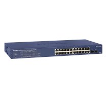 Netgear GS724TP Managed L2/L3/L4 Gigabit Ethernet (10/100/1000) Power over Ethernet (PoE) 1U Black, Grey