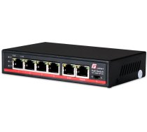 SWITCH POE GETFORT 4FE X POE + 2FE UPLINK  65W