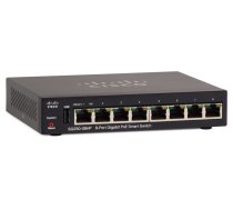 Cisco SG250-08HP Managed L2/L3 Gigabit Ethernet (10/100/1000) Power over Ethernet (PoE) Black