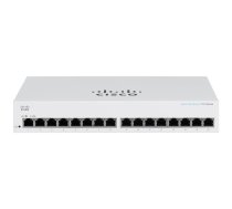 Cisco CBS110 Unmanaged L2 Gigabit Ethernet (10/100/1000) 1U Grey