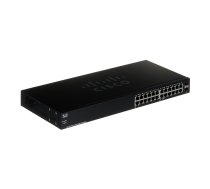 Cisco SG110-24HP Unmanaged L2 Gigabit Ethernet (10/100/1000) Black Power over Ethernet (PoE)