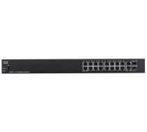 Cisco SG250-18 Managed L2/L3 Gigabit Ethernet (10/100/1000) Black 1U