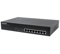 Intellinet 8-Port Gigabit Ethernet PoE+ Switch, 8 x PoE ports, IEEE 802.3at/af Power-over-Ethernet (PoE+/PoE), Endspan, Desktop (Euro 2-pin plug)