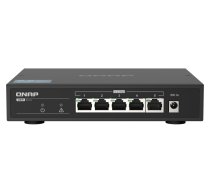 QNAP QSW-1105-5T network switch Unmanaged Gigabit Ethernet (10/100/1000) Black