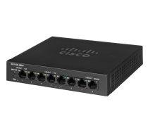 Cisco Small Business SG110D-08HP Unmanaged L2 Gigabit Ethernet (10/100/1000) Black Power over Ethernet (PoE)