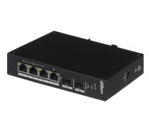 Dahua Europe PFS3206-4P-96 network switch Managed L2 Fast Ethernet (10/100) Black Power over Ethernet (PoE)