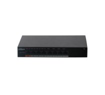 Dahua Europe PFS3008-8ET-60 network switch Unmanaged L2 Fast Ethernet (10/100) Black Power over Ethernet (PoE)
