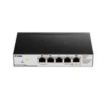 D-Link DGS-1100-05PD network switch Managed L2 Gigabit Ethernet (10/100/1000) Power over Ethernet (PoE) Black