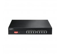 Edimax ES-1008P V2 network switch Fast Ethernet (10/100) Power over Ethernet (PoE) Black