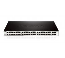 D-Link DGS-1210-52 network switch Managed L2 Gigabit Ethernet (10/100/1000) 1U Black, Gray