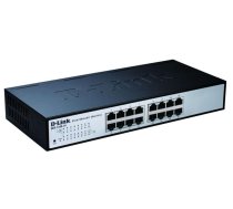 D-Link DES-1100-16 network switch Managed L2 Fast Ethernet (10/100) 1U Black