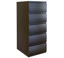 Topeshop W5 WENGE chest of drawers