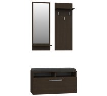 Topeshop GAR RIVA WENGE entryway cabinet