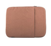 Logic PLUSH notebook case 39.6 cm (15.6") Sleeve case Brown