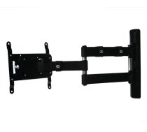 B-Tech Double Arm Flat Screen Wall Mount with Tilt and Swivel