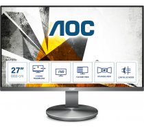 AOC 90 Series I2790VQ/BT computer monitor 68.6 cm (27") 1920 x 1080 pixels Full HD LED Grey