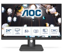 AOC E1 24E1Q computer monitor 60.5 cm (23.8") 1920 x 1080 pixels Full HD LED Black
