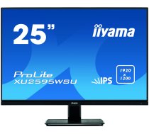 iiyama ProLite XU2595WSU-B1 computer monitor 63.4 cm (24.9") 1920 x 1200 pixels WUXGA LED Black