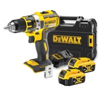 DEWALT DCD790M2-QW Cordless Drill 2x 18V Li-Ion XR 4Ah TSTAK Black, Yellow