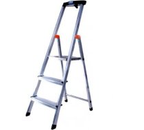 Krause Safety Folding ladder silver