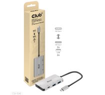 CLUB3D USB Gen2 Type-C PD Charging Hub to 2x Type-C 10G ports and 2x USB Type-A 10G ports