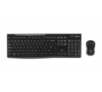 Logitech MK270 keyboard RF Wireless QWERTY Czech, Polish, Turkish Black, Silver