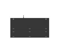 iBox Aurora K-3 keyboard USB QWERTY Silver