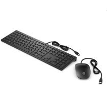 HP Pavilion 400 keyboard USB Black