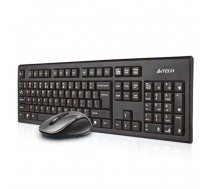 A4Tech 7100N desktop keyboard RF Wireless QWERTY English Black