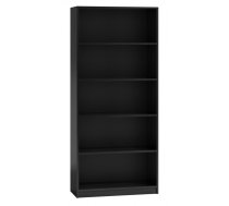 Topeshop R80 CZERŃ office bookcase