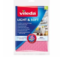 Multi-surface cloth Vileda Light&Soft 6pcs (pink)