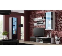 Cama TV stand SOHO 180 white/black gloss