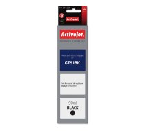 Activejet AH-GT51Bk ink for HP printer; HP GT-51BK M0H57AE replacement; Supreme; 90 ml; black