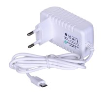 Zasilacz MPL POSB05200A-WH-micro (5V/2A/10W biały, adapter horyzontalny, gniazdo AC:CEE7/16. wtyk DC: micro USB)