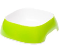 FERPLAST Glam Small Pet watering bowl, white-green