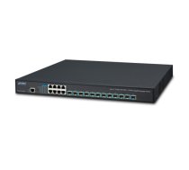 PLANET XGS-6350-12X8TR network switch Managed L3 Gigabit Ethernet (10/100/1000) 1U Black