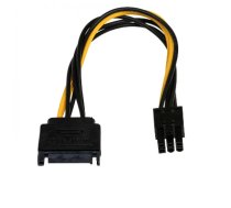 Akyga AK-CA-30 SATA cable 0.15 m Black,Yellow