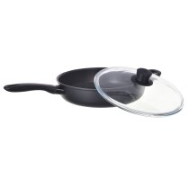 Ballarini Avola Sauté frying pan with 2 handles and lid, titanium, 28 cm, 75002-914-0