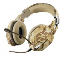 Trust GXT 322D Carus Headset Head-band 3.5 mm connector Camouflage