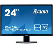 iiyama ProLite X2483HSU-B3 LED display 60.5 cm (23.8") 1920 x 1080 pixels Full HD Black