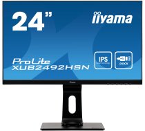 IIYAMA XUB2492HSN-B1 Horizontal/vertical rotation LED IPS 24" Full HD 75 Hz monitor