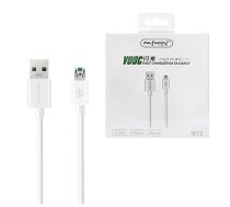 USB MICRO NAFUMI NFM-M12 CABLE WHITE  1 METER FAST CHARGER 4A