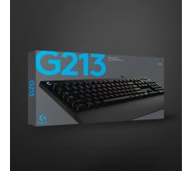 Logitech G G213 keyboard USB QWERTY US International Black