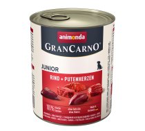 animonda GranCarno beef + turkey hearts Beef, Heart, Turkey Junior 800 g