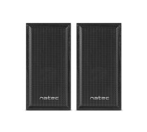 NATEC Speakers 2.0 Panther 6W RMS Black