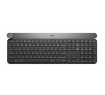 Logitech Craft keyboard RF Wireless + Bluetooth QWERTY US International Black,Grey